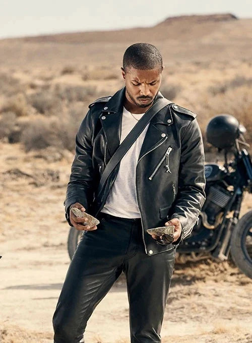 michael b jordan jacket look