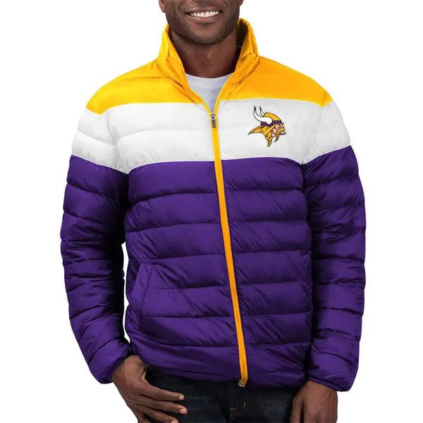 Minnesota Vikings polyester jacket for men and women in USA