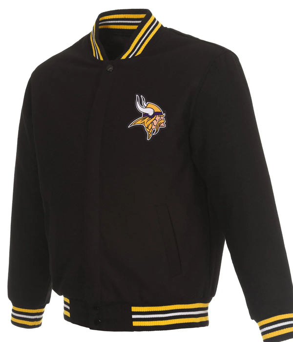 Minnesota Vikings wool jacket for men and women in USA