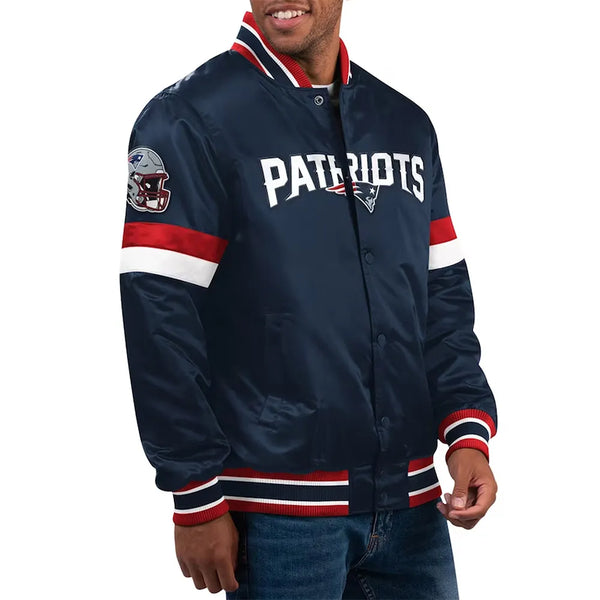 New England Patriots satin jacket for men and women in USA