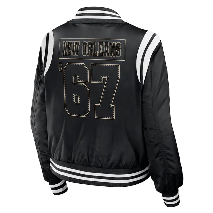 Lightweight New Orleans Saints nylon jacket for fans in USA