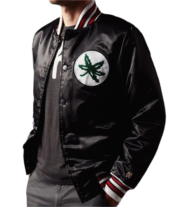 Shop Ohio State Buckeyes Satin Jacket