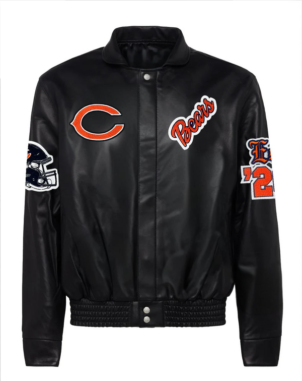 CHICAGO BEARS JACKET front view 