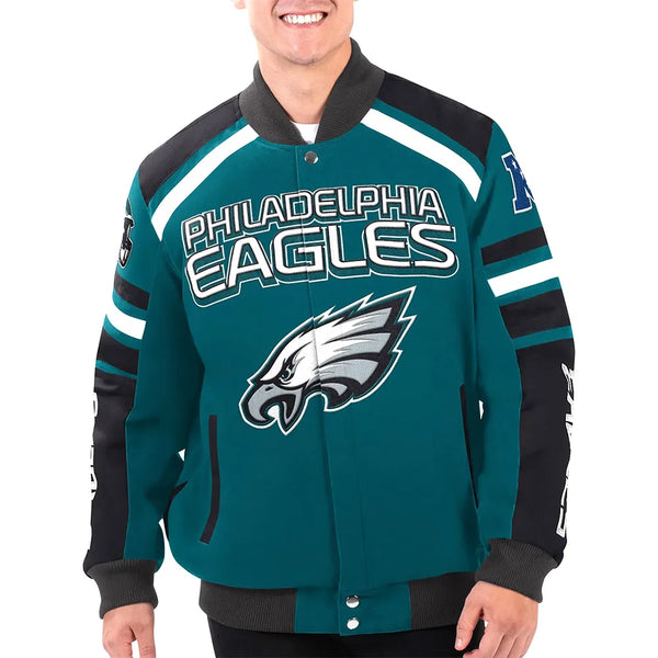 Philadelphia Eagles cotton jacket for men and women in USA