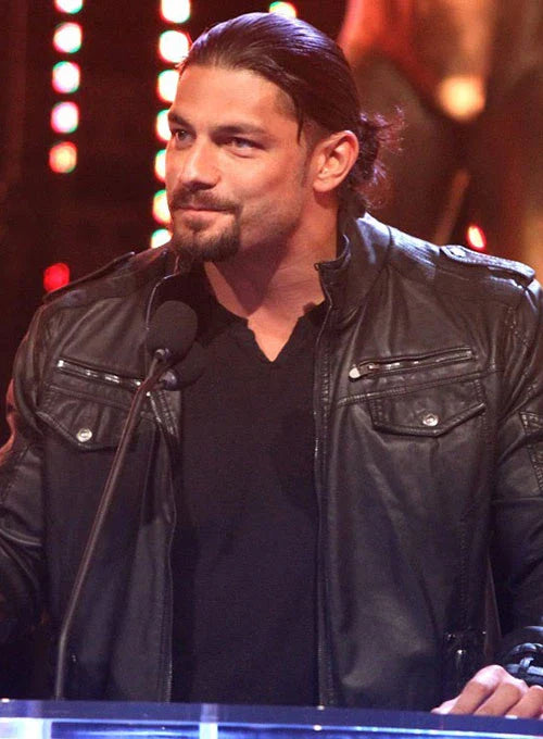 Roman Reigns Leather Jacket

