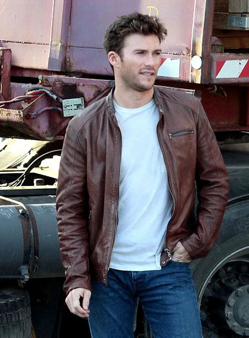 Timeless leather jacket for men
