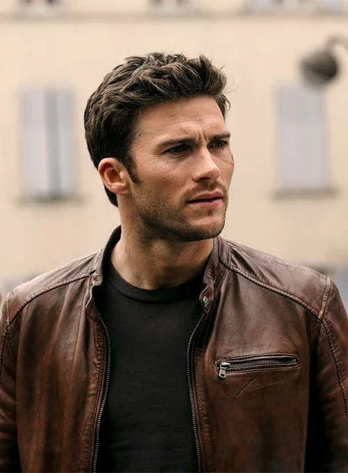 Scott Eastwood leather jacket
