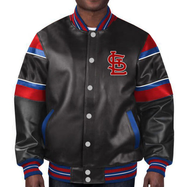 Authentic St Louis Cardinals leather jacket for dedicated fans in United State Market