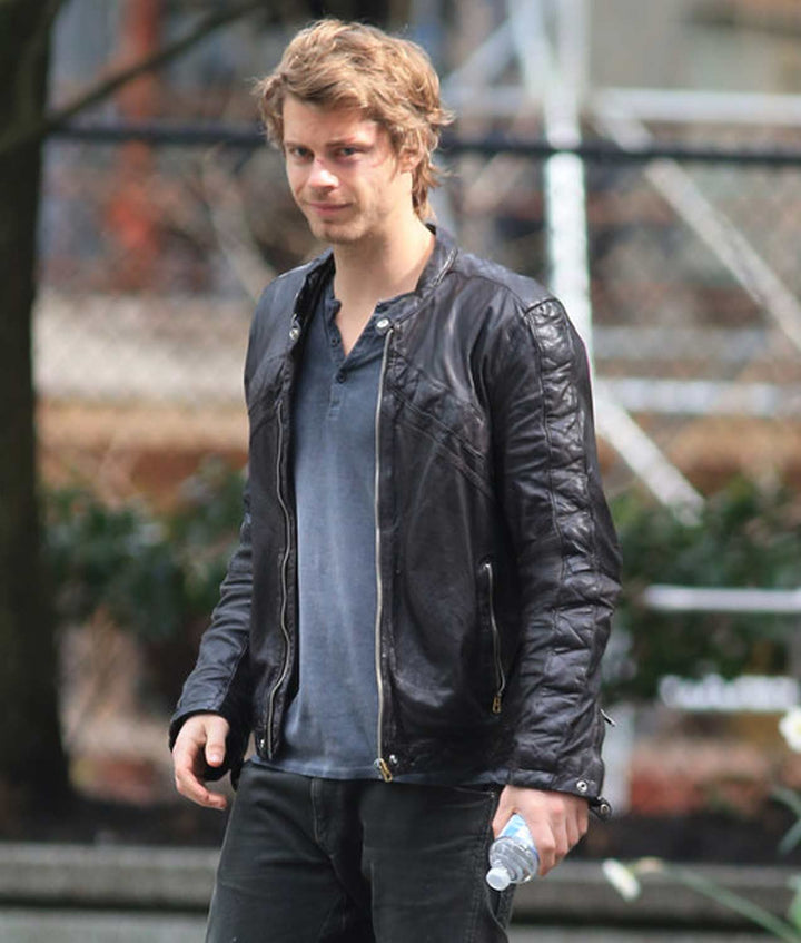 The Tomorrow People John Young decant leather jacket in USA