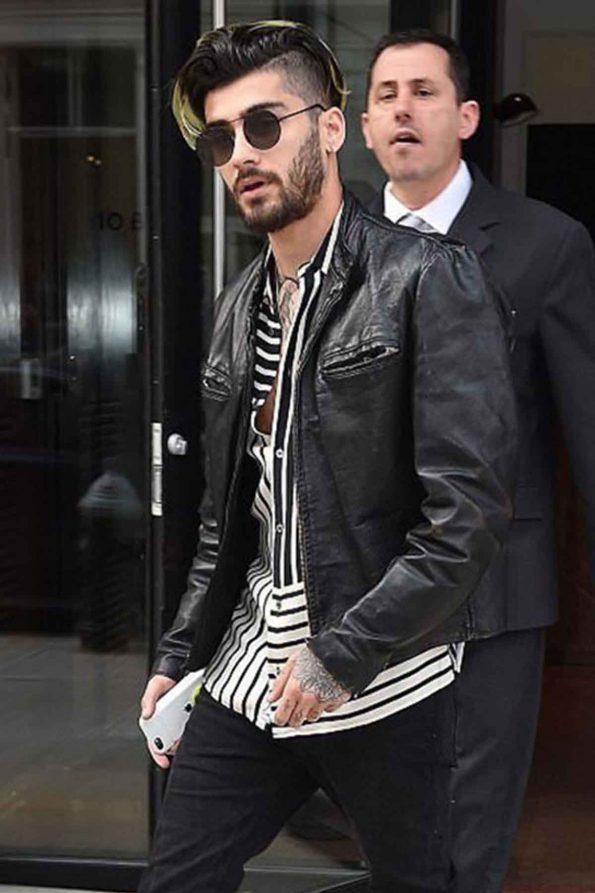 2022's Best-Quality Zayn Malik Leather Jacket in United state market