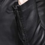 Winter Thick Black & Brown Leather Jacket For Men