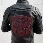 Autobot Transformers Leather Jacket For Men