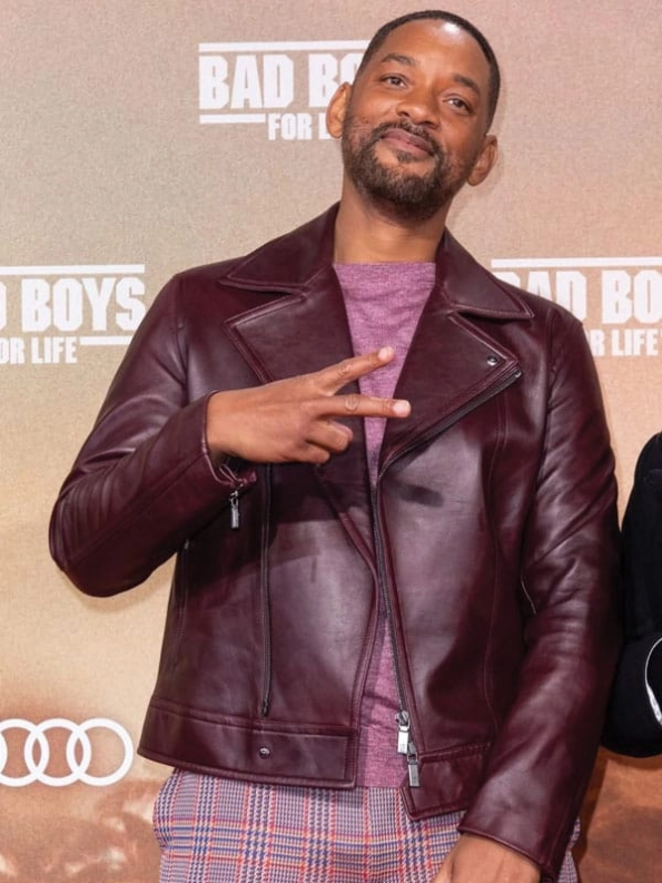 BadBoysForLifePremierWillSmithLeatherJacket