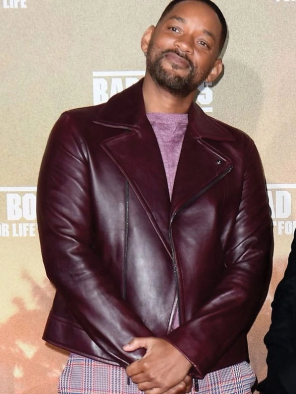 BadBoysForLifePremierWillSmithLeatherJacket2