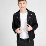 Fashionable Biker Leather Jacket For Men