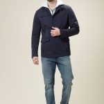 Fabric Fashion Hoodie Jacket For Men