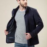 Fabric Fashion Hoodie Jacket For Men