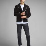 Classical Winter Genuine Suede Leather Jacket For Men