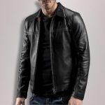 British thriller movie Layer Cake Leather Jacket For Men