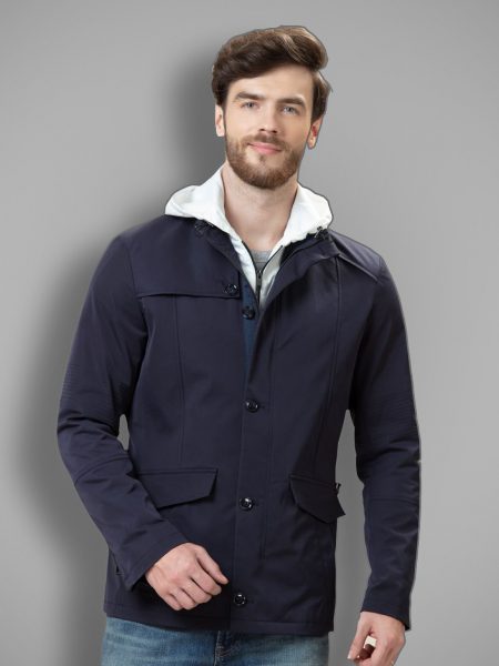 Fabric Fashion Hoodie Jacket For Men