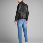 Boom Sheep Napa Leather Biker Jacket For Men