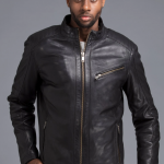 Best Quality Black Round Neck Jacket For Men