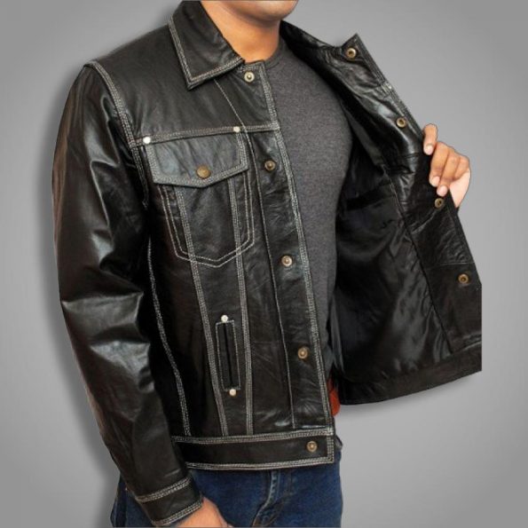 Big Boss Leather Jacket For Men