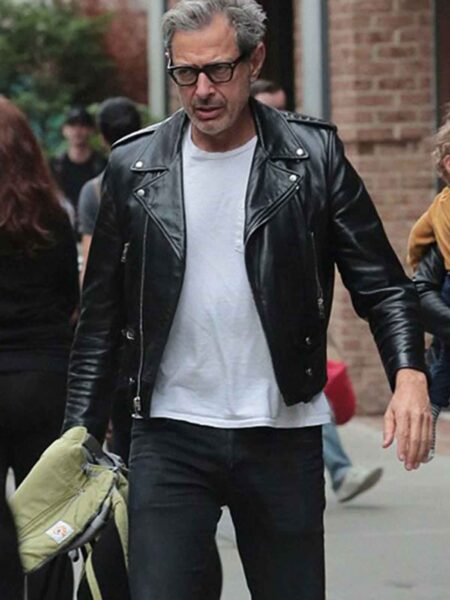 Jeff Goldblum Leather Jacket For Men’s Celebrity