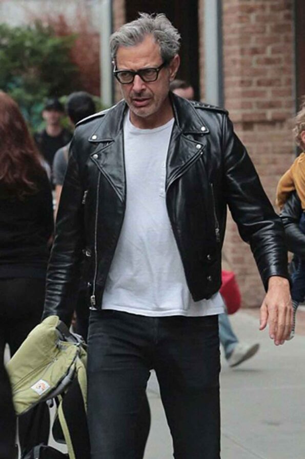 Jeff Goldblum Leather Jacket For Men’s Celebrity