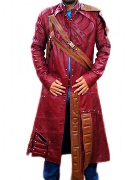 Guardians of the Galaxy Star Lord Trench Coat Celebrity