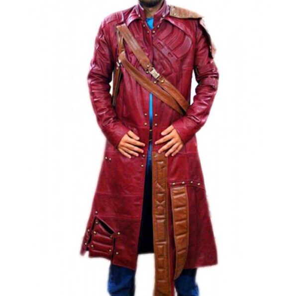 Guardians of the Galaxy Star Lord Trench Coat Celebrity