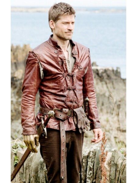 Game of Thrones Jaime Lannister Leather Jacket Celebrity