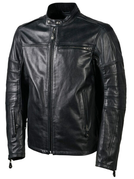 Men's Ronin Style Leather Jacket Celebrity