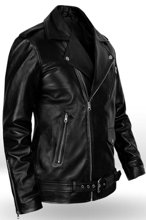 Loving Elvis Presley Roustabout Leather Biker Jacket Celebrity