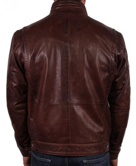 Human Target Mark Valley Leather Jacket Celebrity