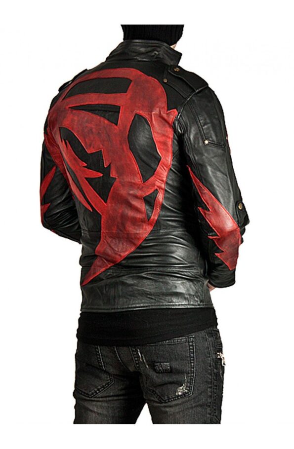 Prototype 2 Game Alex Mercer Cosplay James Heller Black Leather Jacket Celebrity