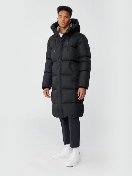 Maxi Down Coat With Pillow Collar For Men front