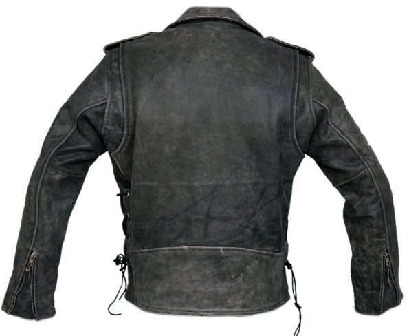 Johnny-Depp-Distressed-Leather-Jacket Back