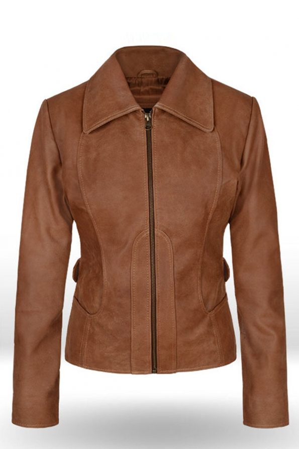 Loving Jennifer Lopez Gigli Leather Jacket For Women front style