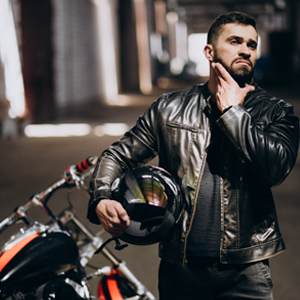 Men's Biker Leather Jackets