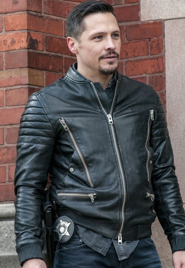 Nick-Wechsler-in-Chicago-P.D.-Leather-Jacket