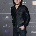 kitharingtonbatterseaannualpartyleatherjacket